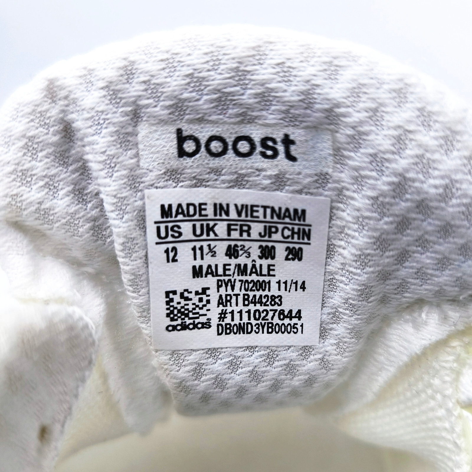 Adidas Energy Boost ESM Size UK 11.5 / Eur 46 2/3 from 2014 B44283 Mens Shoes