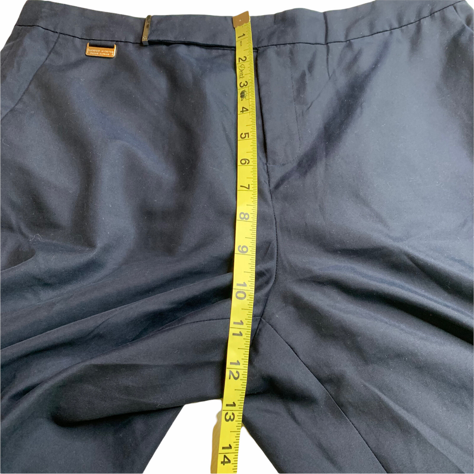 LAUREN ACTIVE Ralph Lauren Bermuda School Walking Shorts NAVY Women’s Size 6