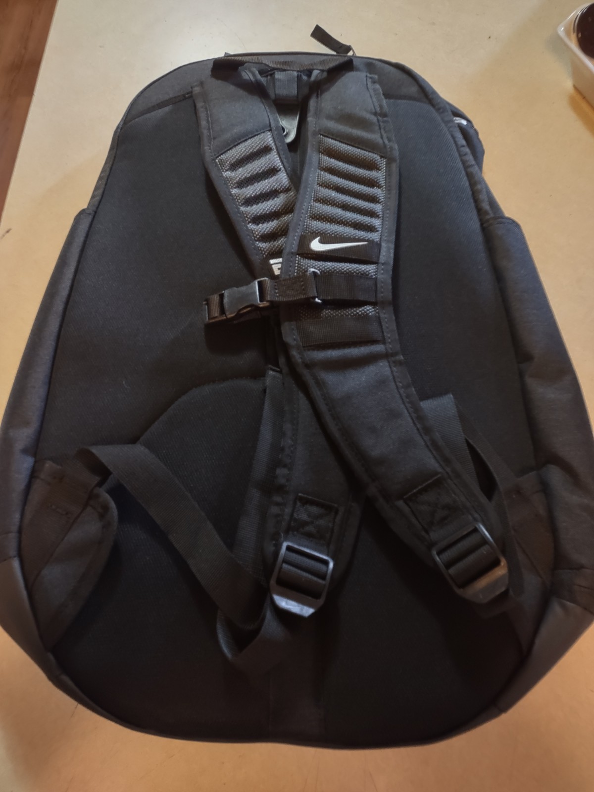 Nike Elite Hoops Pro Stripes Backpack Black Basketball Gym Bag One Size New