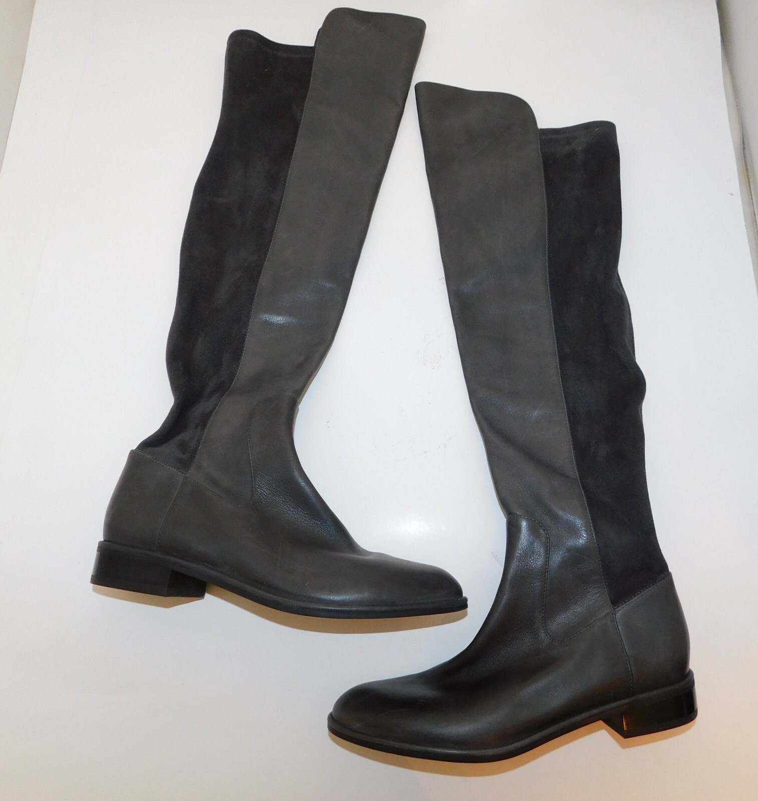 VIA SPIGA Itala 50/50 Stretch Leather Over the Knee boots sz 5 M New