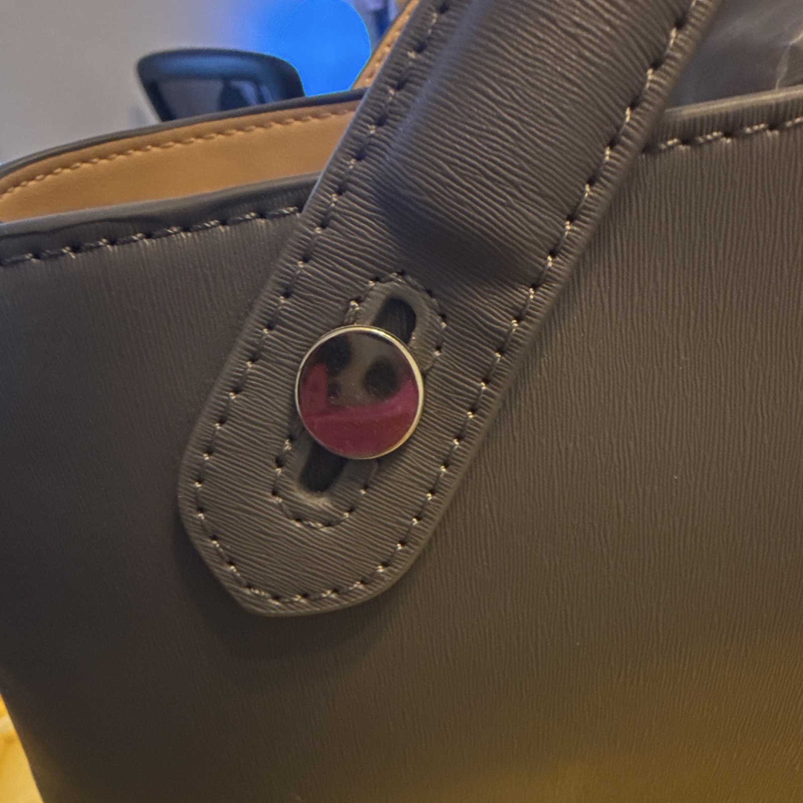 ZARA Basic Collection Gray Top Handle Satchel Bag, Detachable Strap