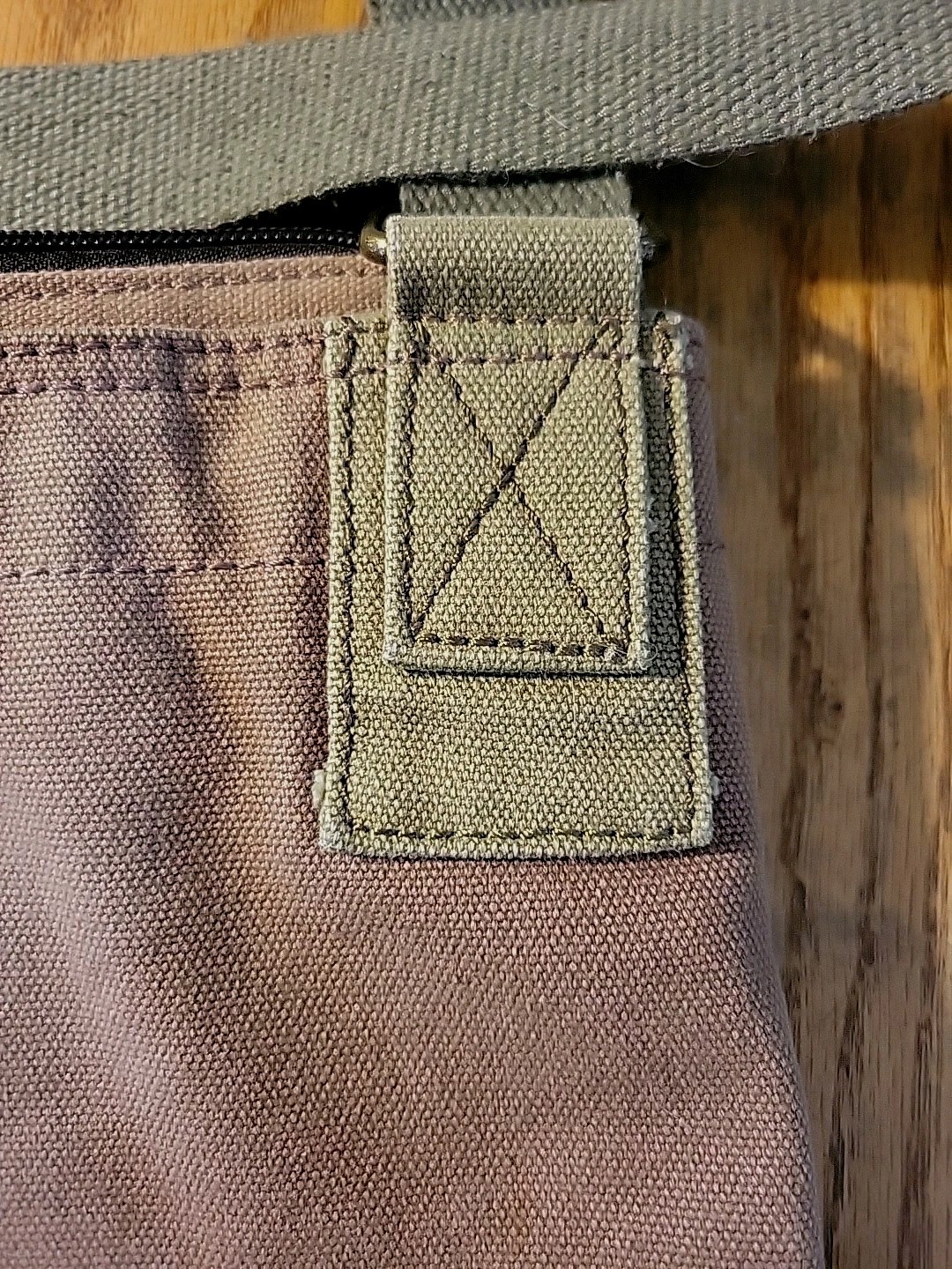Chala Handbag Crossbody Canvas Messenger Bag Brown – Great Condition