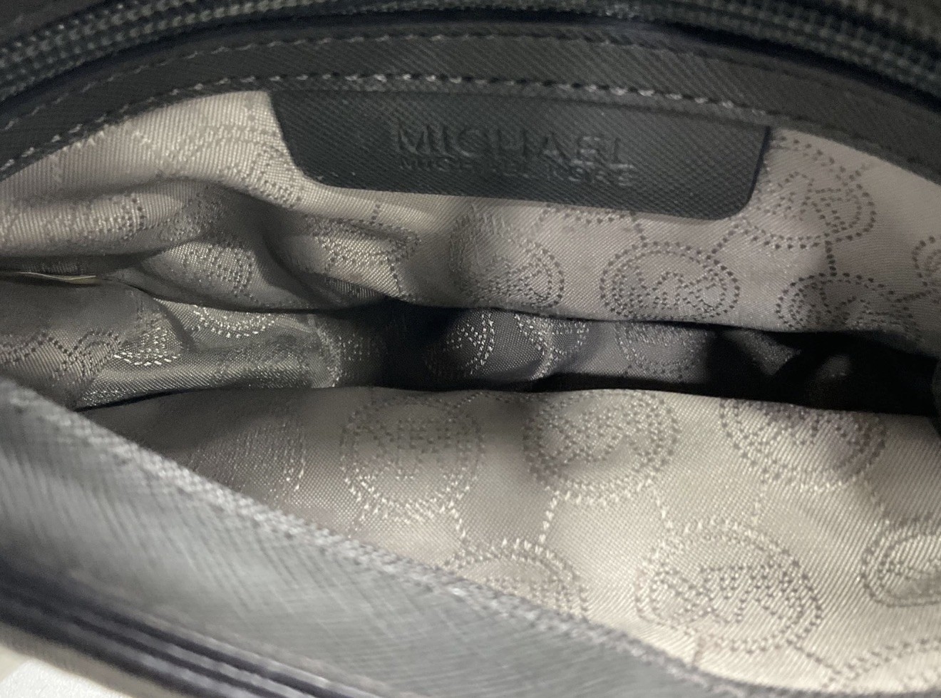 Michael Michael Kors Gray Mini Crossbody Purse