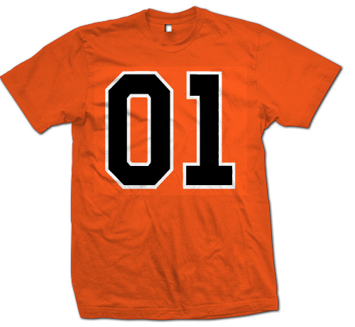 General Lee 01 Men’s Orange T-Shirt Retro Funny Dukes Hazzard Rebel Classic S-5X