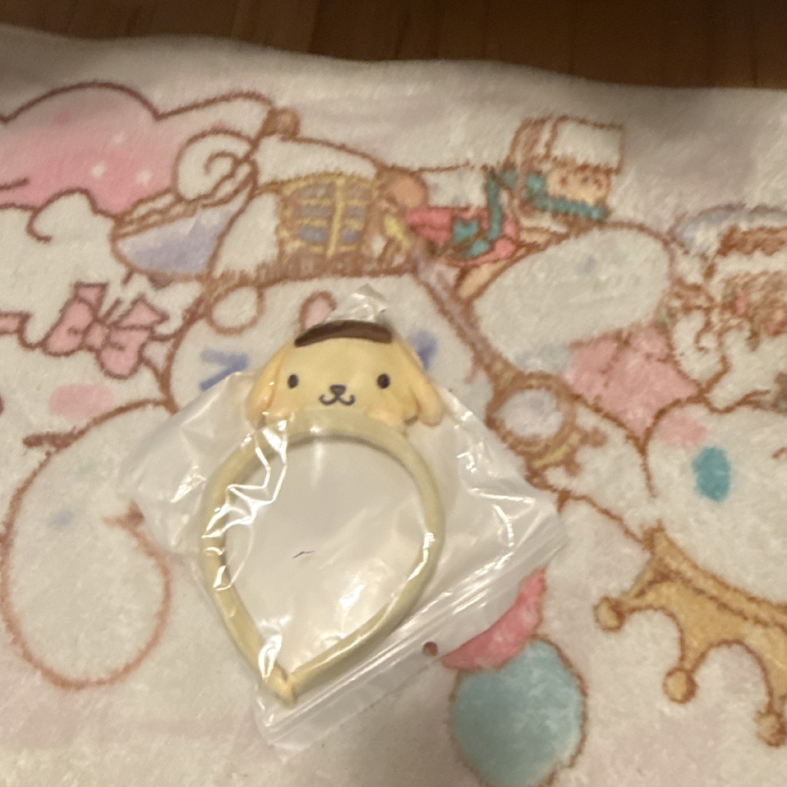 Cartoon Dog Headband, Beige Plastic, Solid, Women Teens Unisex Casual