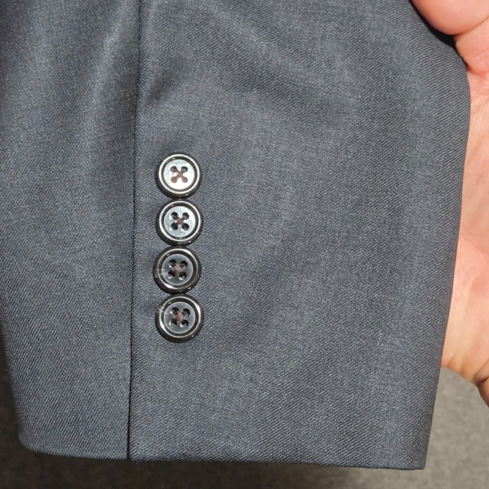 Todd Snyder Mayfair Fit Blazer Men’s 46R Gray 100% Wool Made USA Sport Coat