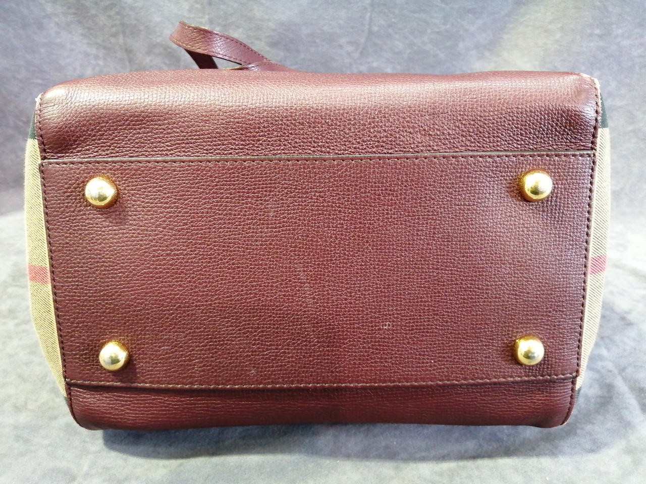 BURBERRY Brown Shoulder Bag 10.6 inch