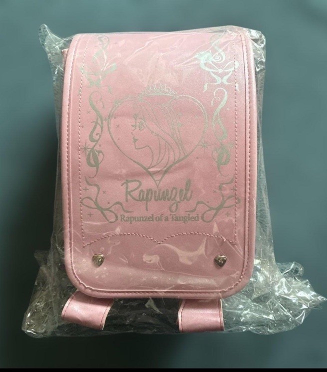 Disney Rapunzel Mini Backpack Randoseru Style Pink Bag Japan Toreba Cute