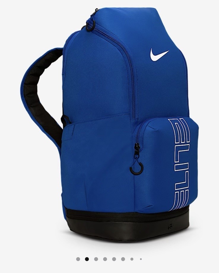 Nike Varsity Elite Unisex Backpacks (32L) Game Royal/Black Free Shipping NWT
