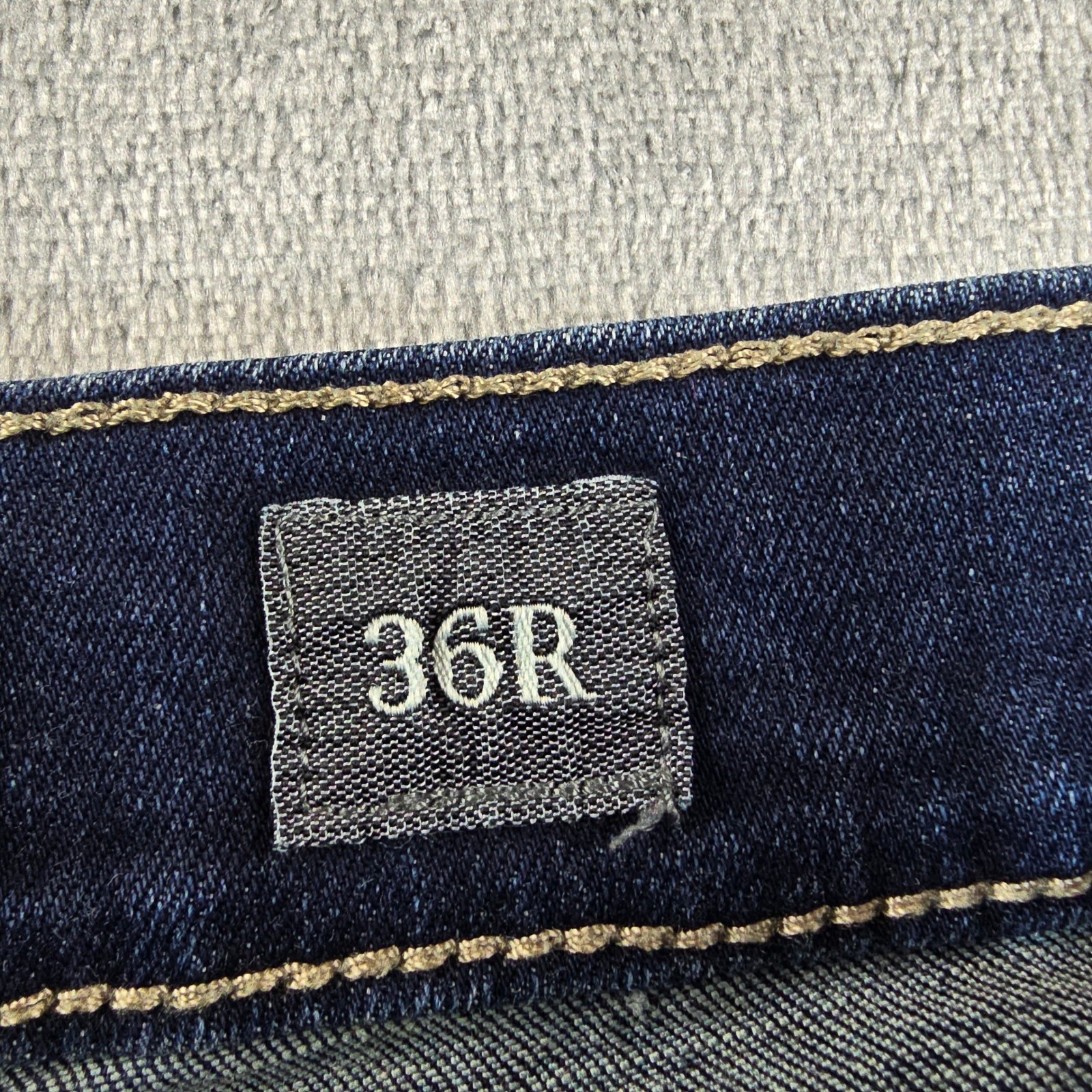 BKE Buckle Jake Straight Leg Jeans Mens 36 Dark Wash Stretch Denim Western Blue