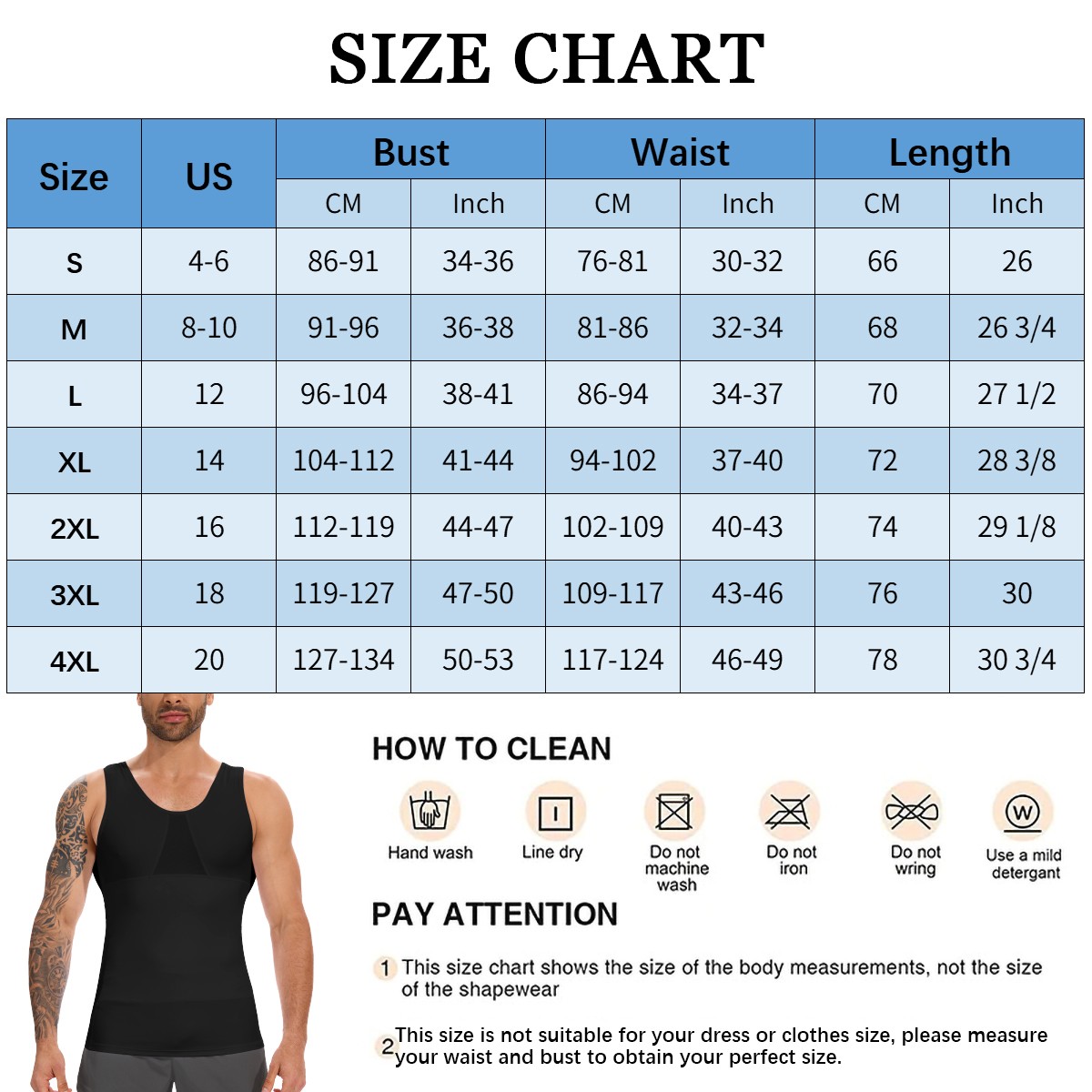 Men Body Slimming Tummy Control Shaper Vest Workout Tank Top Shapewear Shirt Gym