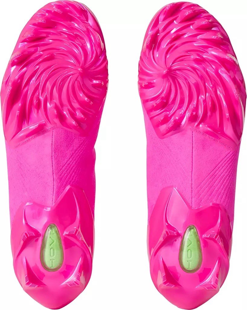 Under Armour Spotlight Pro Suede Football Cleats Rebel Pink 6000074-652