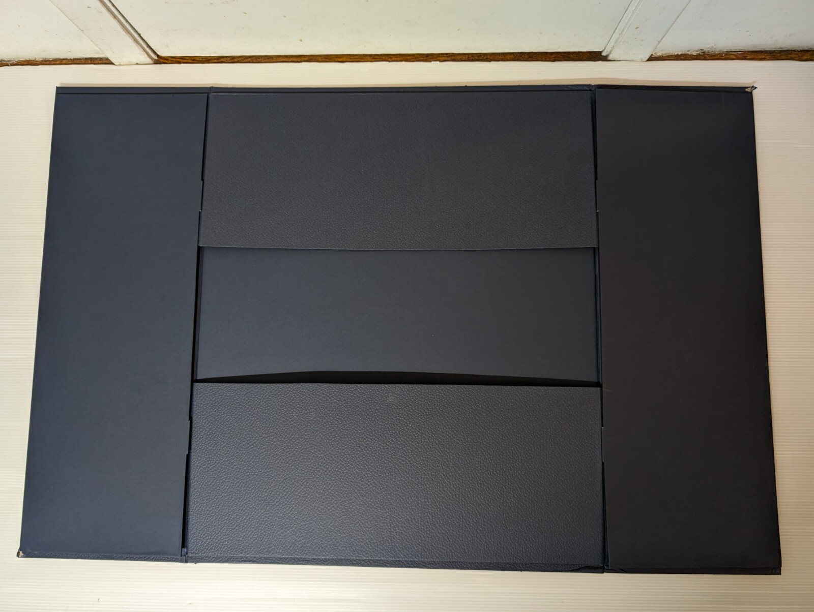Dior Blue Extra Large Magnetic Gift Box – folds flat – 24.5″ x 20.25″ x 8.75″