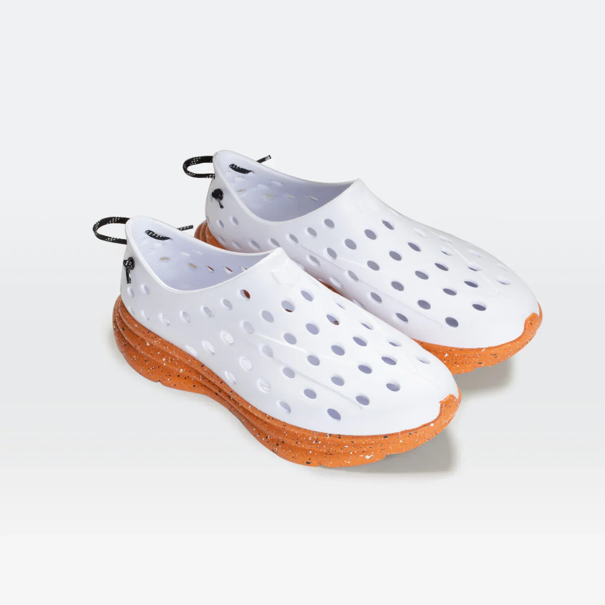 Kane Revive Shoes White Caramel Speckle Recovery Vented Rubber US M 3 – M 14