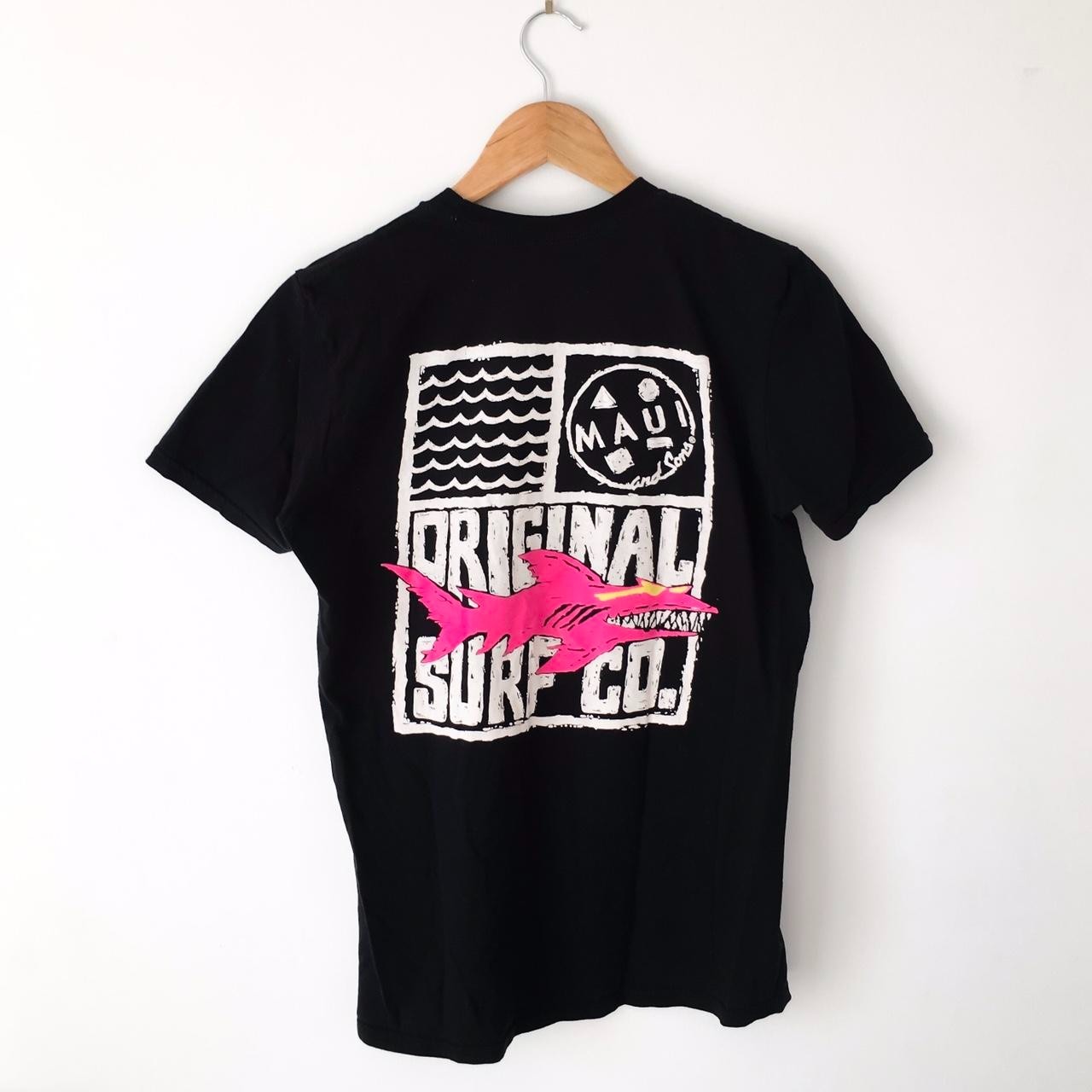 Retro Maui & Sons Original Surf Co. Hawaii Shark Medium T-Shirt