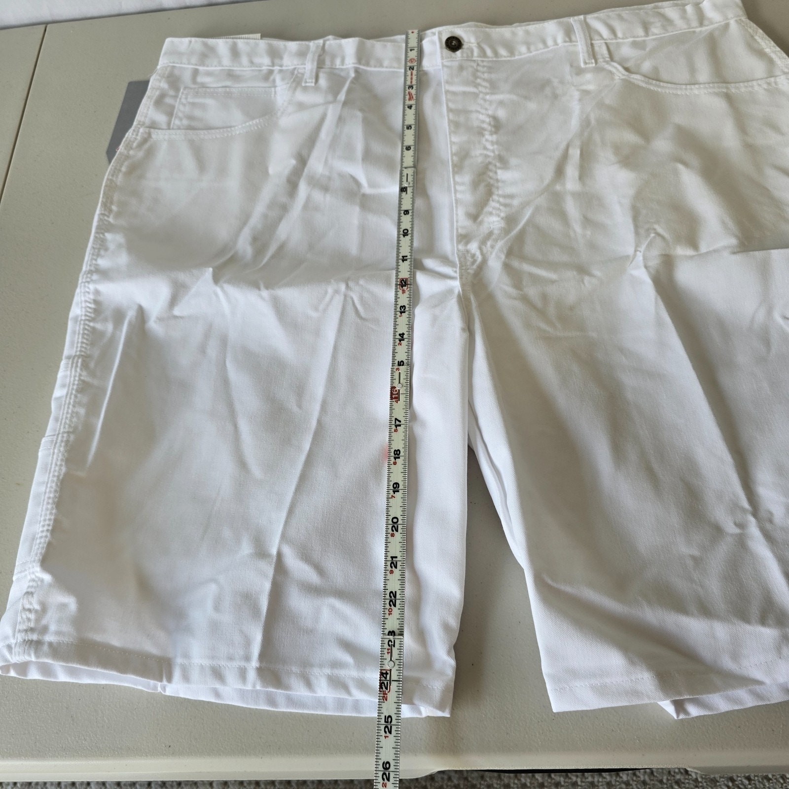 Dickies Painter Work Short Men’s 44 White Relaxed Fit Hammer Loop 11″ Inseam NWT