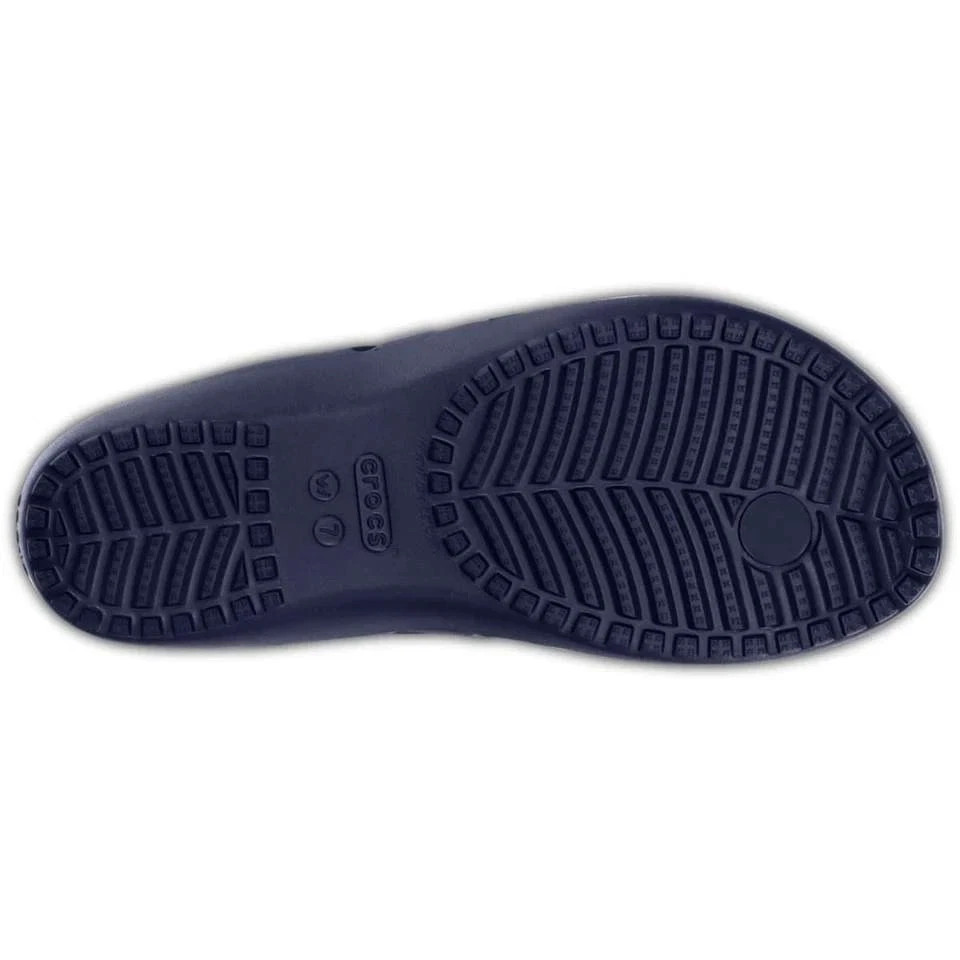 Crocs Kadee II Flip Flop Sandals Relaxed Fit Navy Womens Size 8