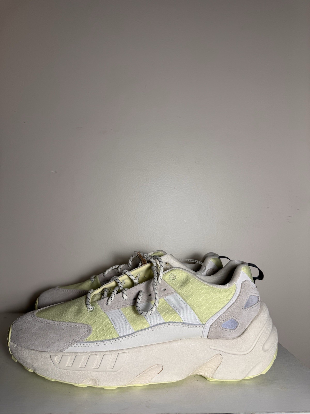 adidas ZX 22 Boost Sand Yellow Tint Men Lace-Up Low Top Sneaker GY5271 men 11