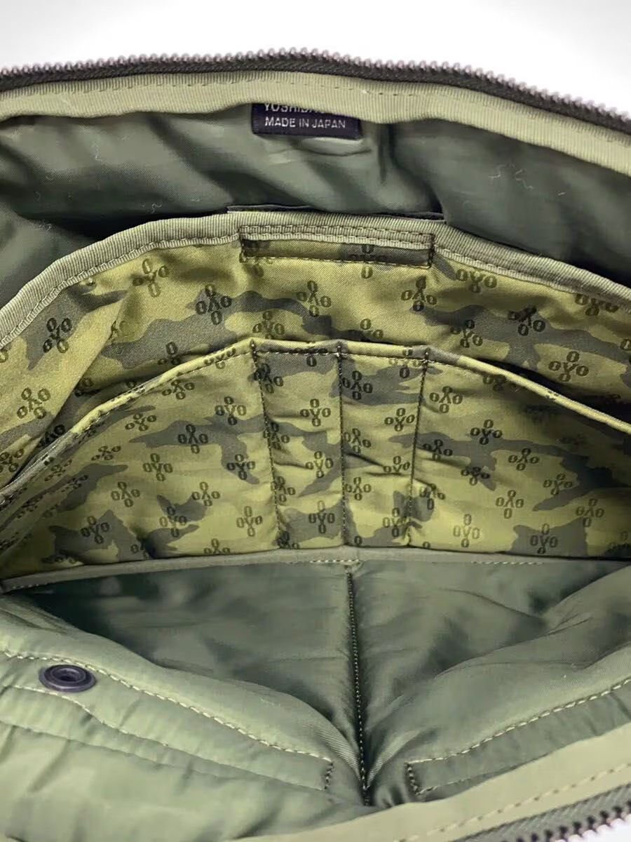 PORTER Document Case Bag GRN Camouflage
