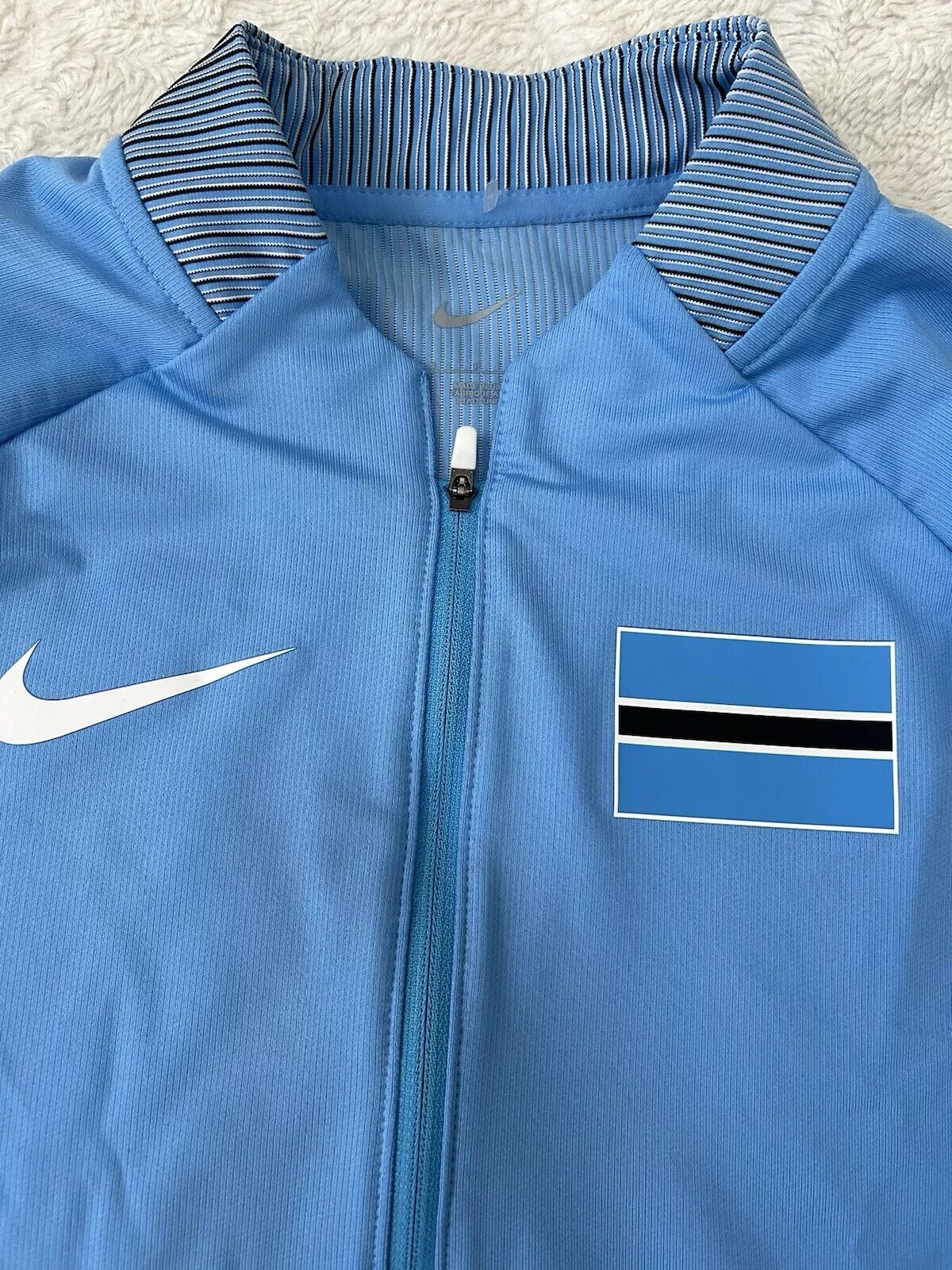 New Nike Pro Elite Team Botswana Drill 1/4 Zip Track & Field Jacket Sz S Men’s