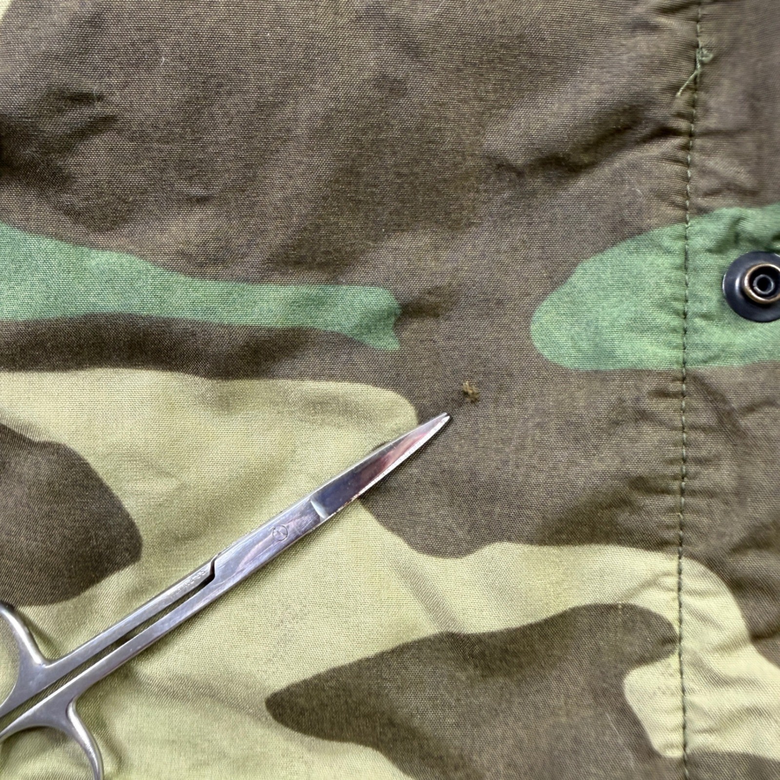 USGI Army Gore-Tex Jacket ECWCS Woodland Camo Parka Mens Large Reg Isratex Inc
