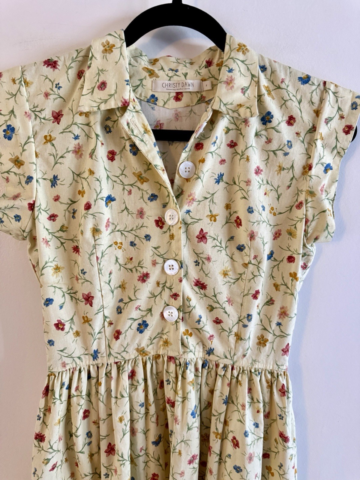 Size Small Christy Dawn Piper Midi Dress in Wildflower Field