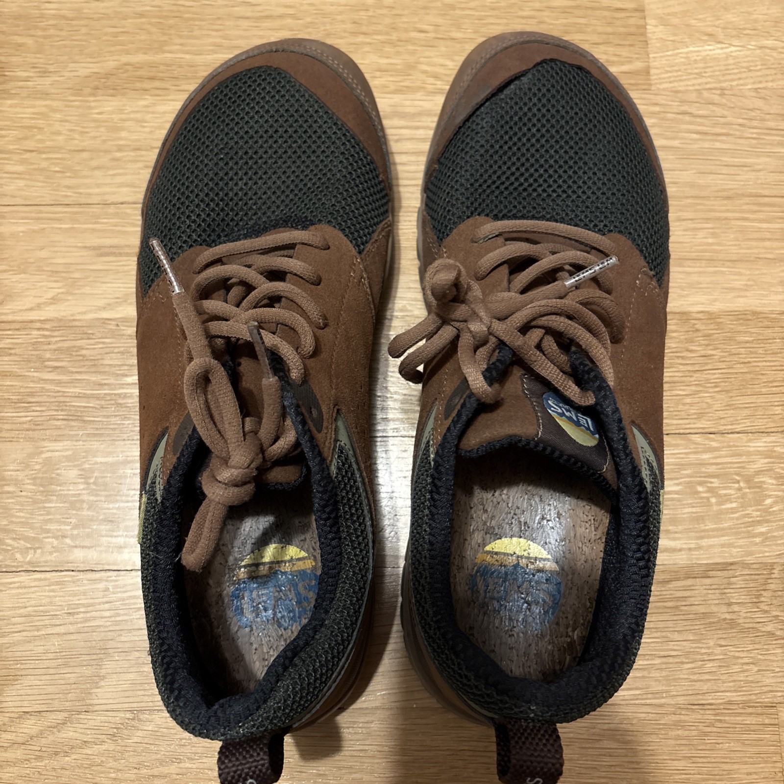 Lems Primal Zen Hiking Shoes Mens 10.5 Womens 12 Woodward Brown Used Trail