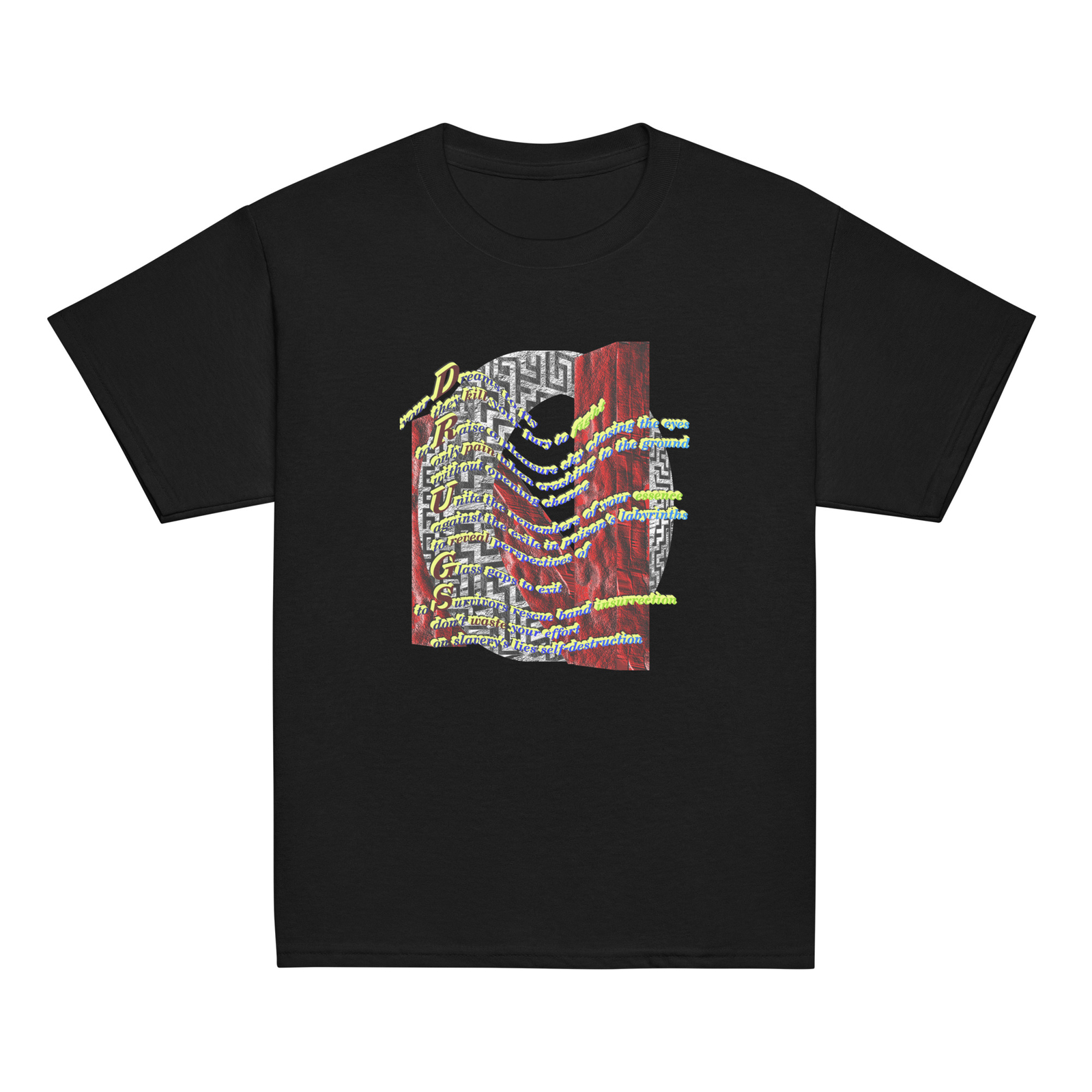 NO dARE rUINED uNTRUTHFUL gAMBLING sEDUCTORS; Gildan 5000B Kids T-Shirt