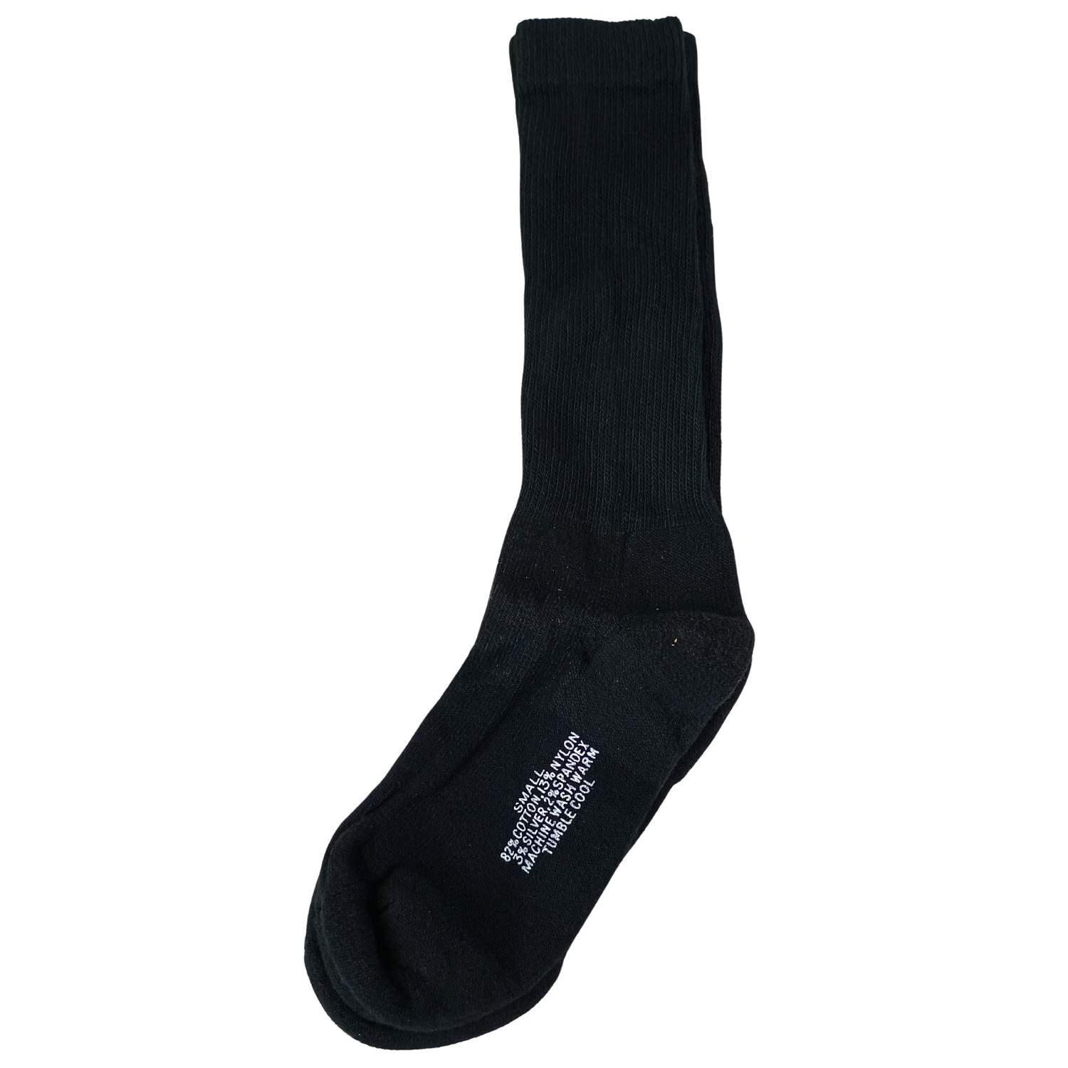 New 3 Pack Black Defense Logistics Agency Heavyweight Boot Socks *mocinc.1982*