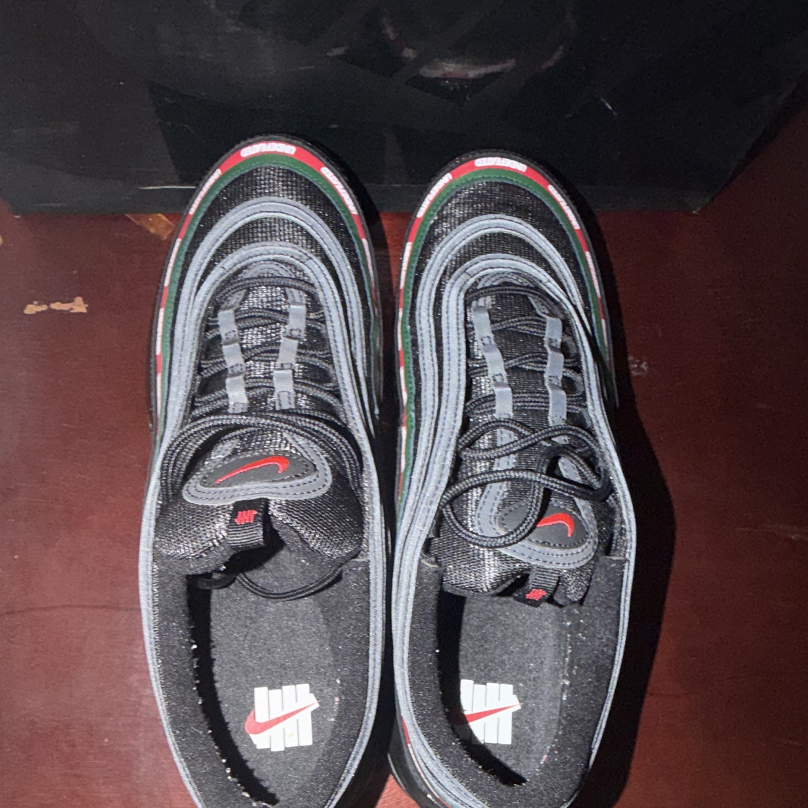 Nike Air Max 97 Undefeated OG Black Size 10m/11.5w
