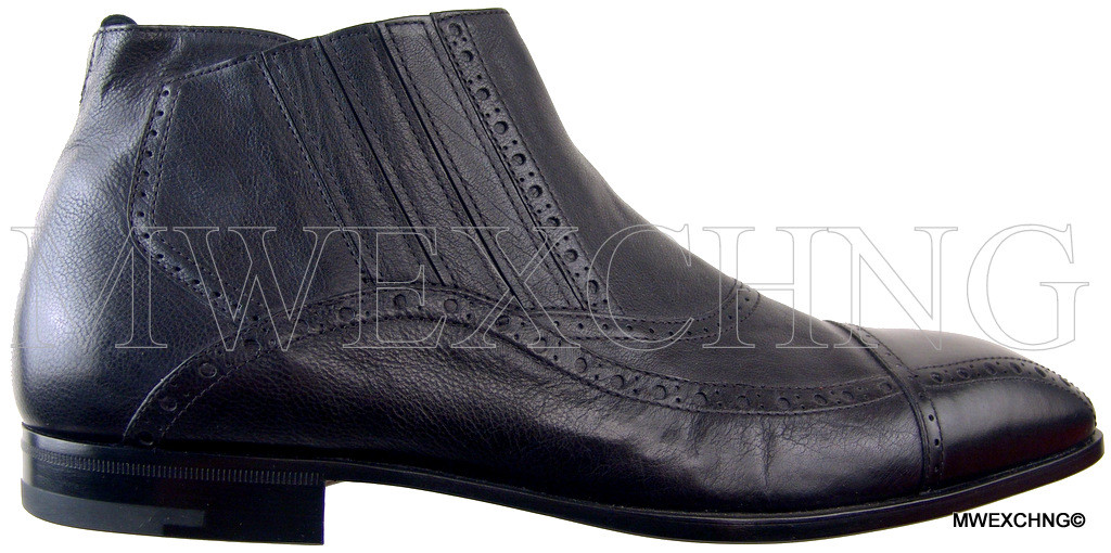 New Authentic $870 Cesare Paciotti US 7 Ankle Boots Italian Shoes