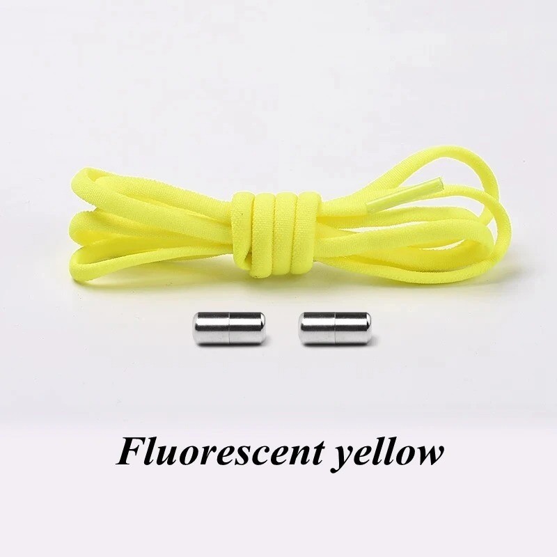 No Tie Elastic Lock Shoe Laces ShoeLaces Strings for Kids Adults Sneakers