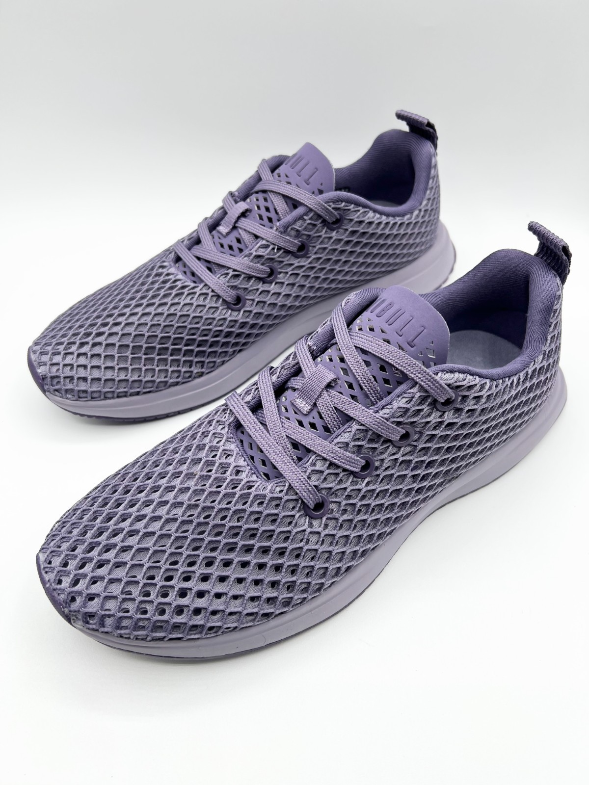 No Bull Diamond Mesh Runner Breathable Sneakers in Purple US Size M 6 W 7.5