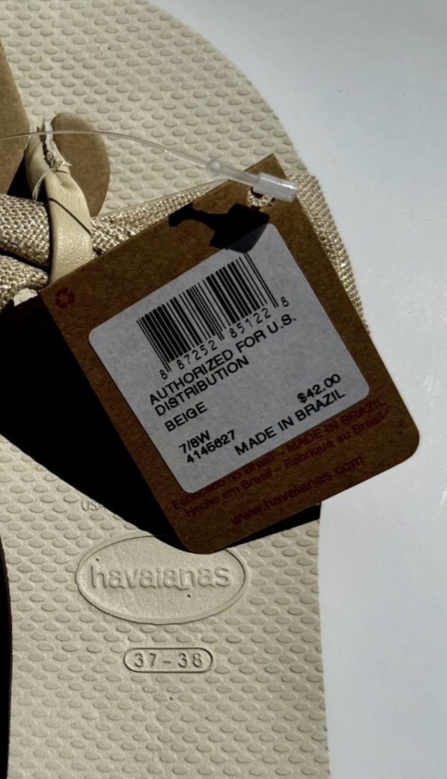Havaianas You St. Tropez Shine Sandal 7/8 Womens