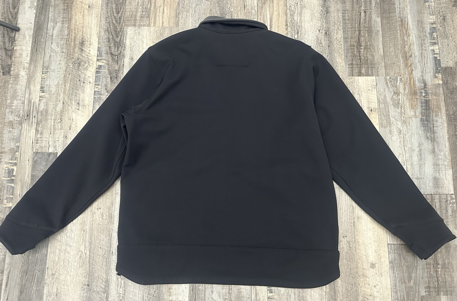 Carhartt Rain Defender Mens XL Relaxed Fleece Lined Softshell Jacket Black EUC