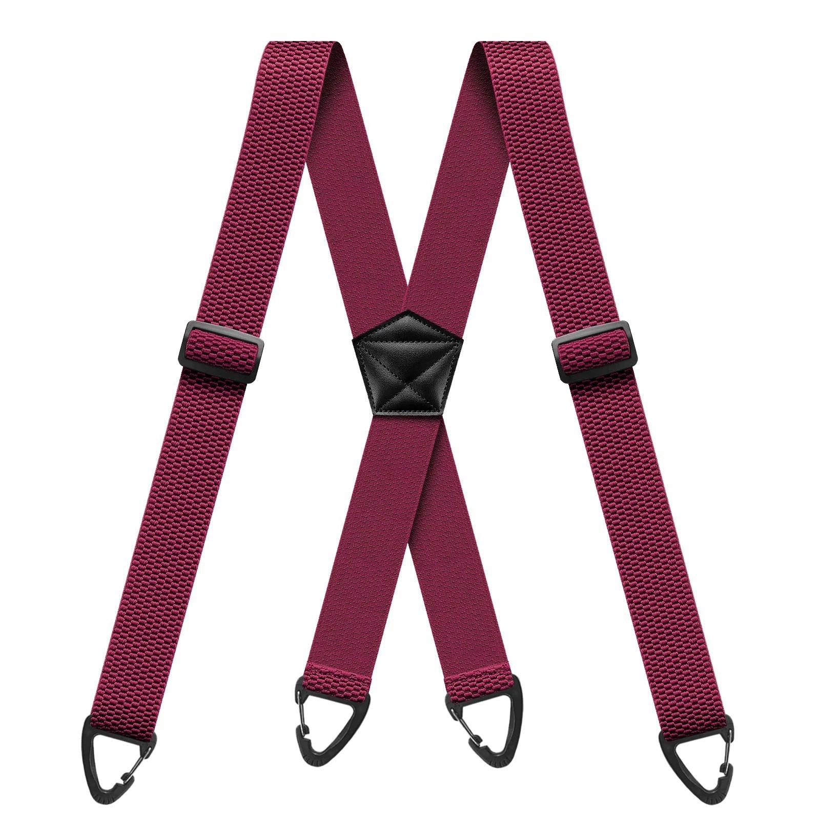 Suspenders for Men Heavy Duty, X Shape Back Hidden Suspender 1.5″ Under Clothing