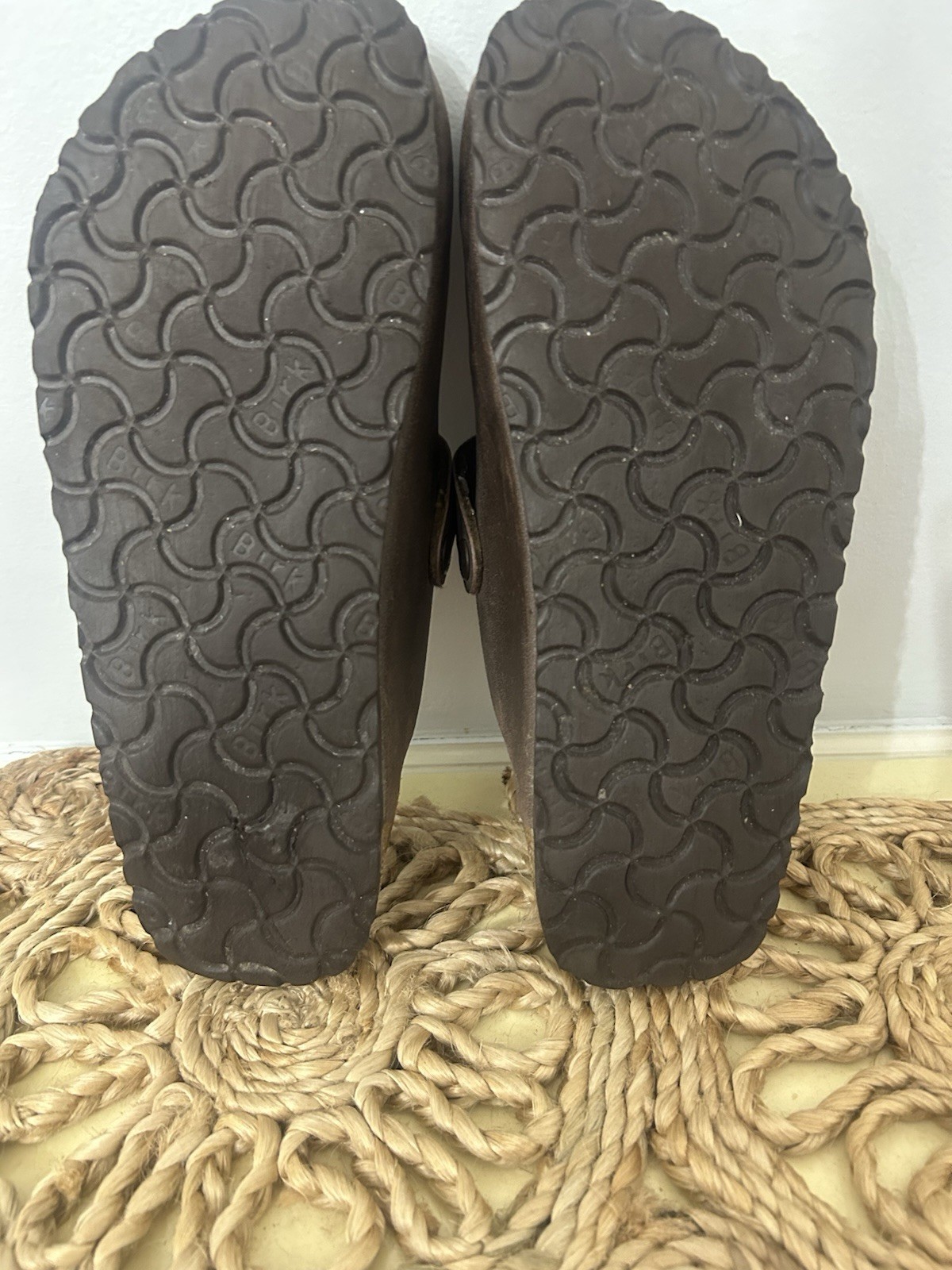 Birkenstock Birkis Boston Style Brown Slip On Clogs Size EU 38 US 7.5