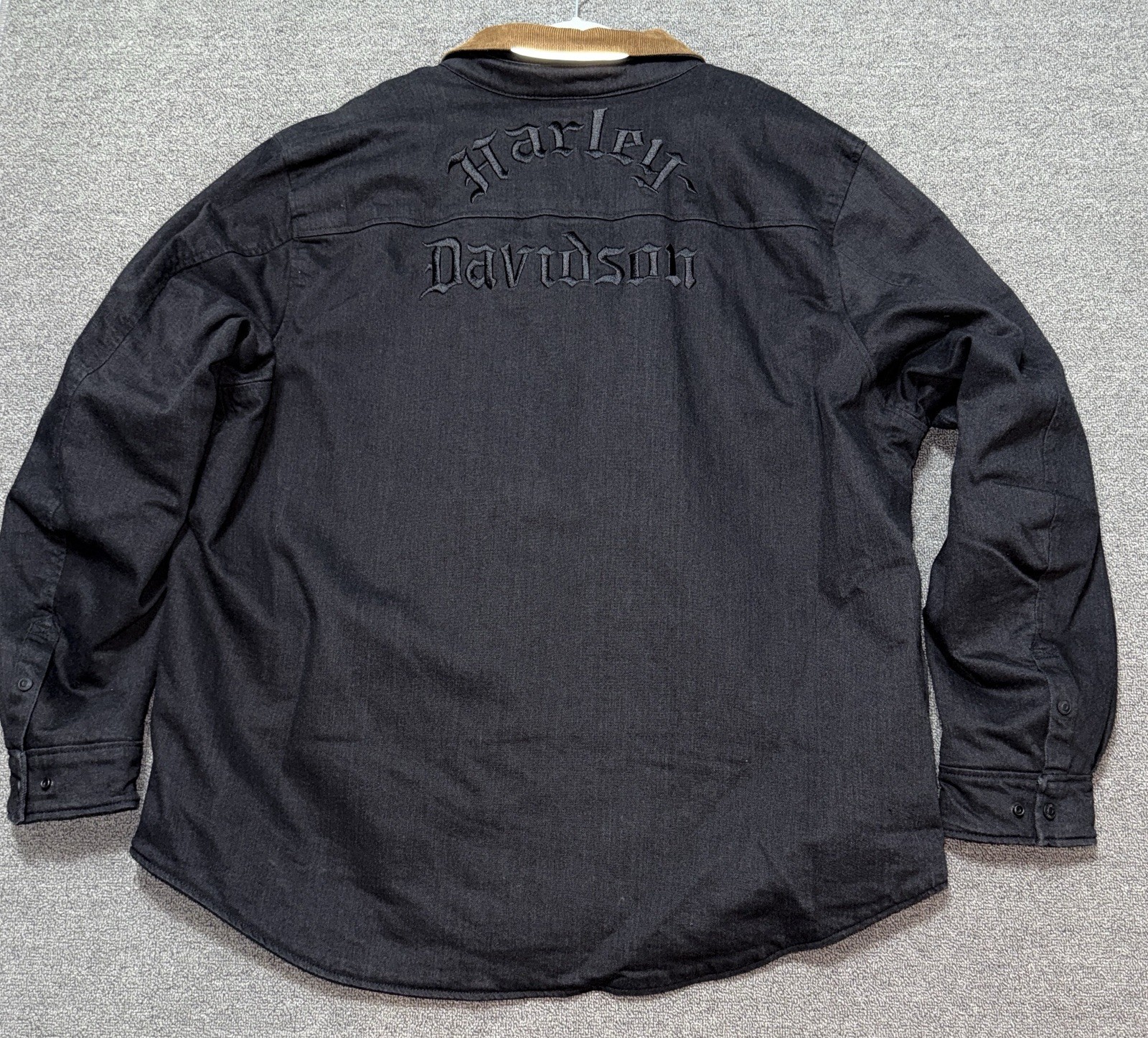 Harley Davidson Men’s 3XL Operative 2.0 Riding Sherpa Lined Shirt Jacket Black