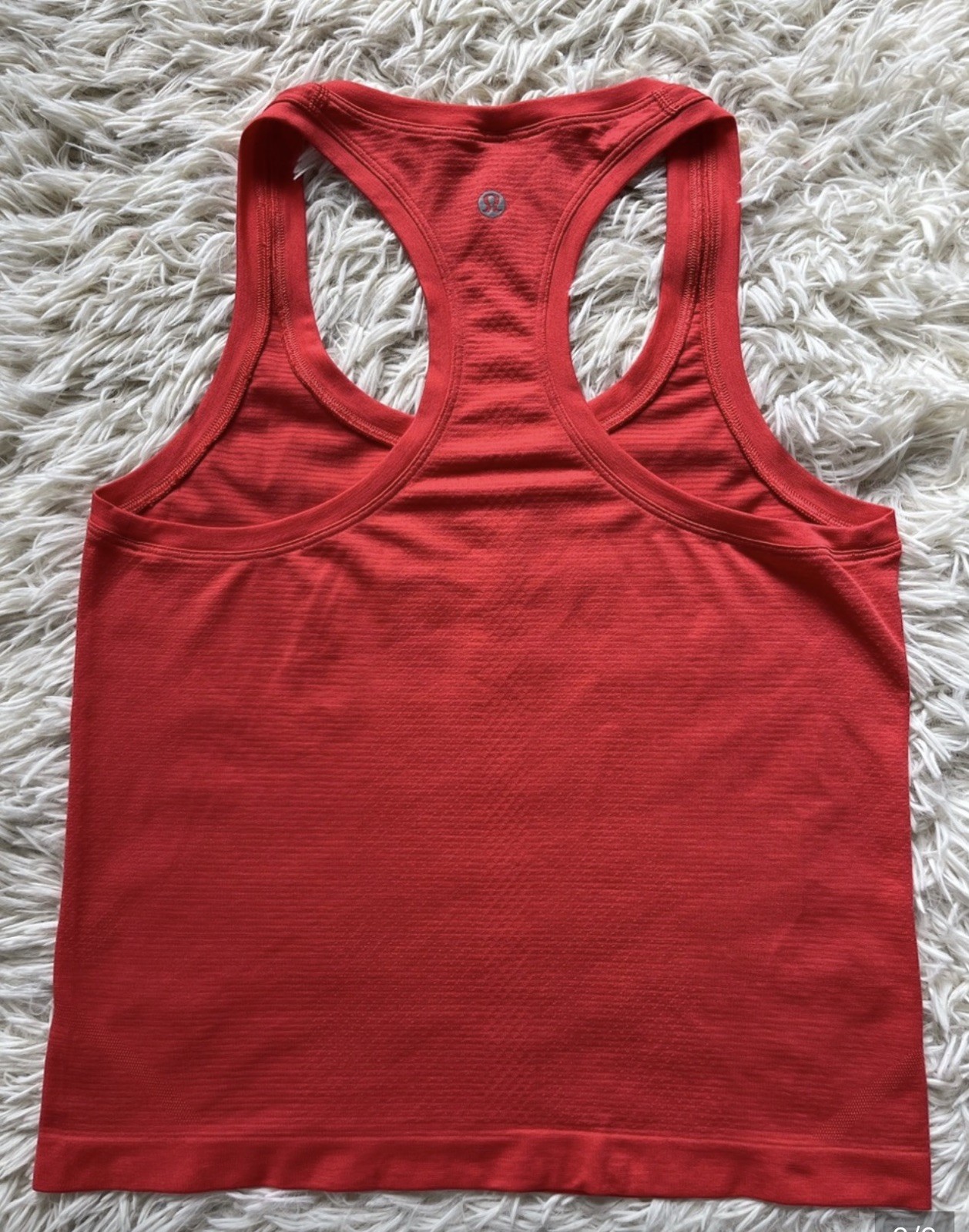 Lululemon Swiftly Tech Racerback Tank Top 2.0 *Race Length Size 6 Coral Red
