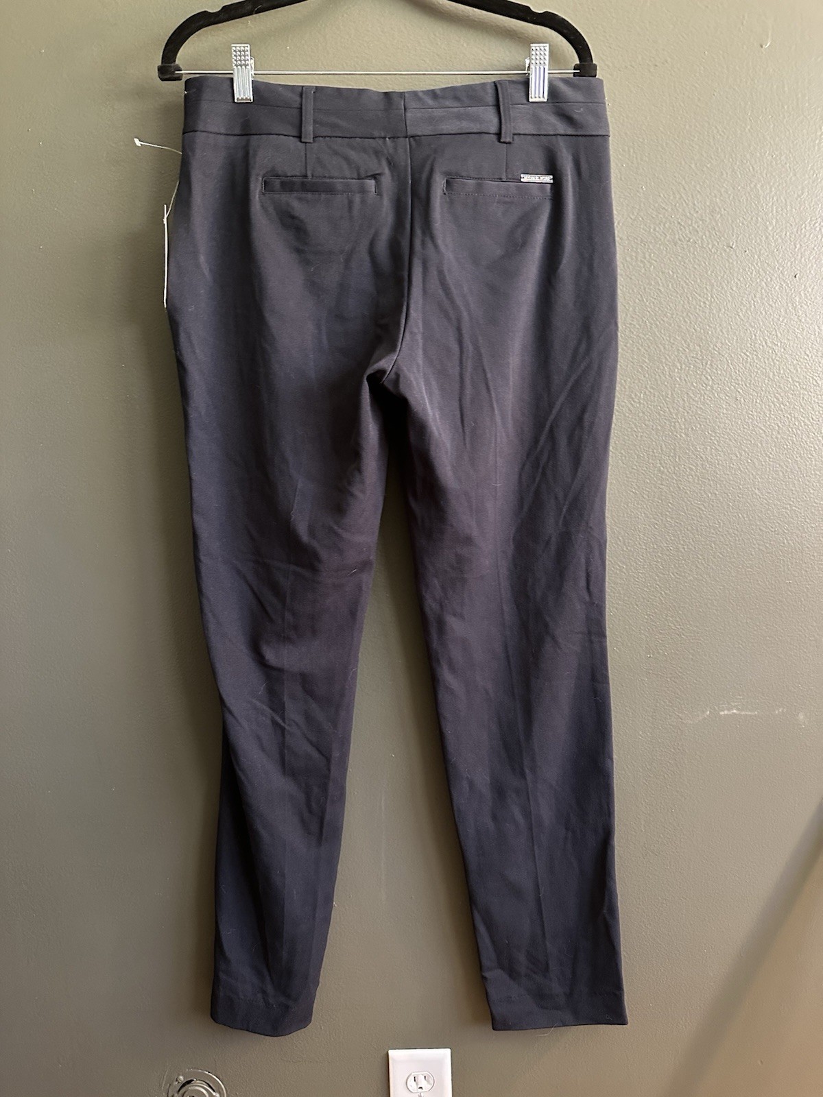 Michael Kors Women Dress Pants Size 4 Navy Easy Care Professional Work Office