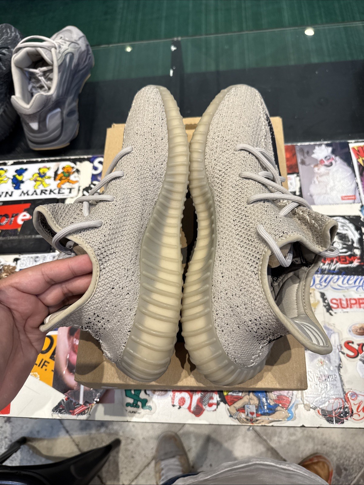 adidas Yeezy Boost 350 V2 Slate Core Black Men’s Size 10.5 NEW! HP7870 2022 B