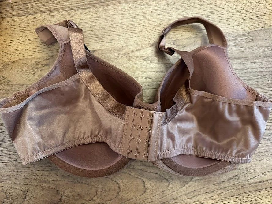 Avenue Body Bronze Brown Solid 48D Basic Lightly Lined Balconette Bra NWT