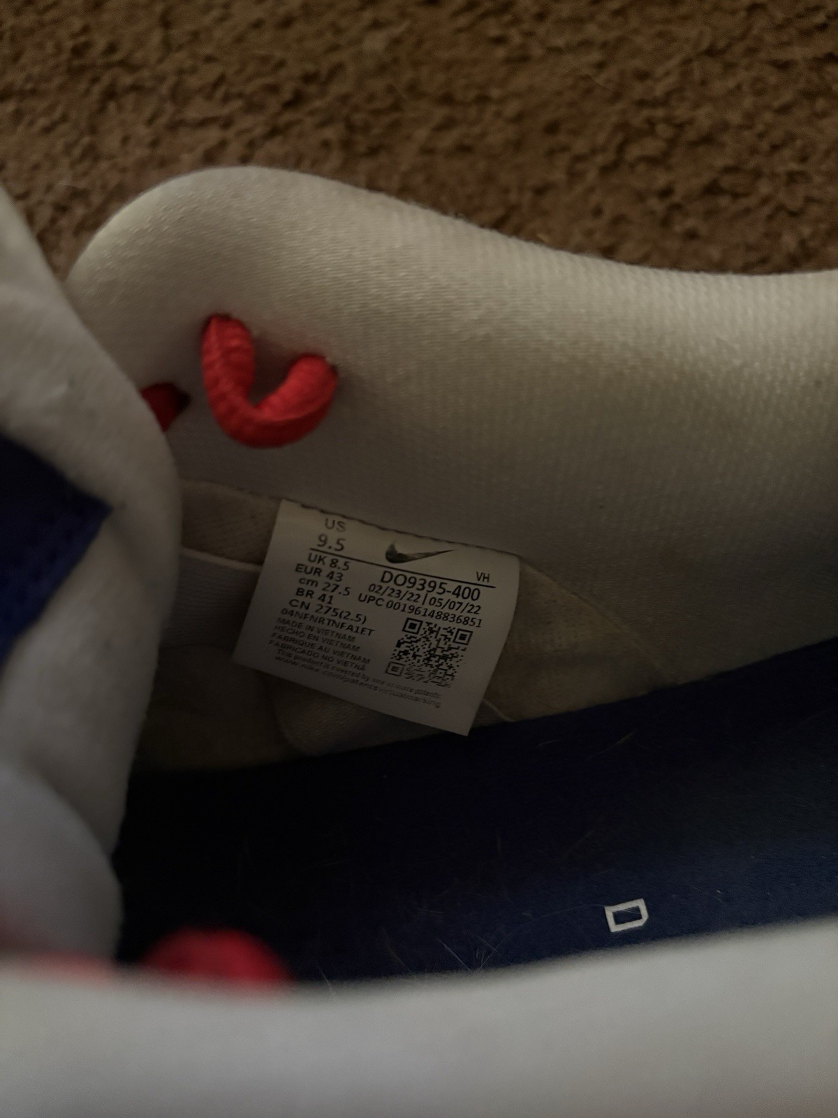 Size 9.5 – Nike SB Dunk Low Los Angeles Dodgers