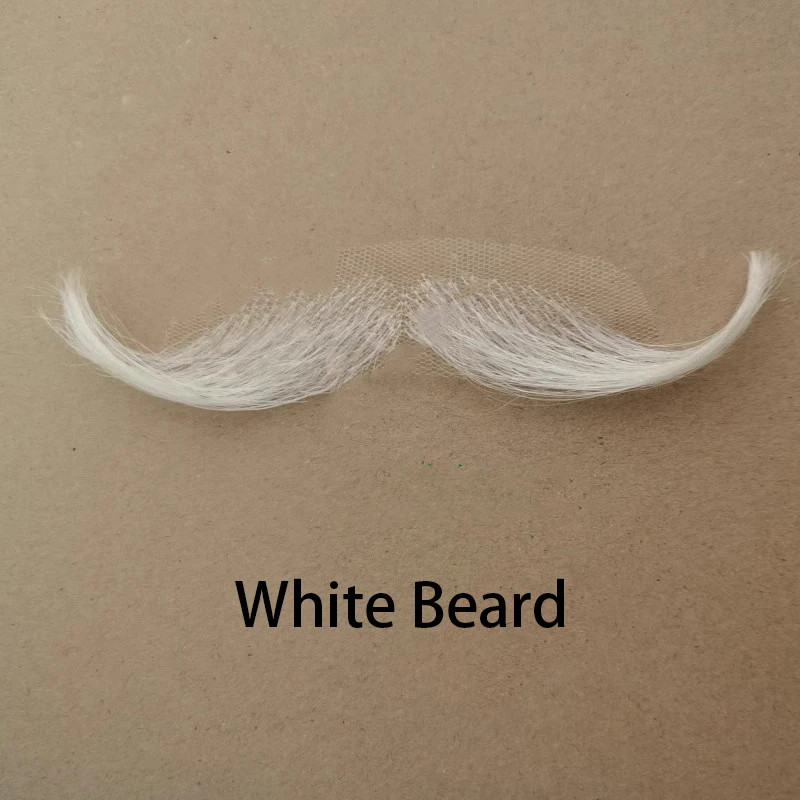 Fake Beard Simulated Moustachio Prop Foreign Eight Character Upright Beard