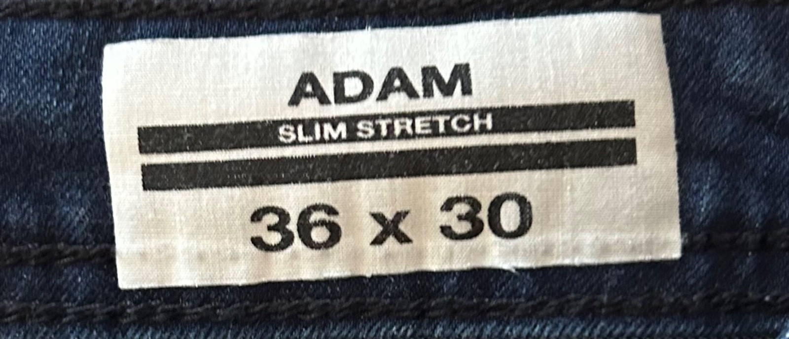 Buffalo David Bitton Mens Jeans Adam 36×30 Blue Slim Stretch