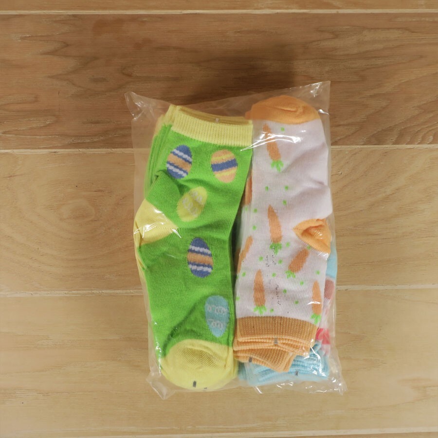 12 Count Assorted Kids Socks size 7-8.5 in Factory Sealed Bags