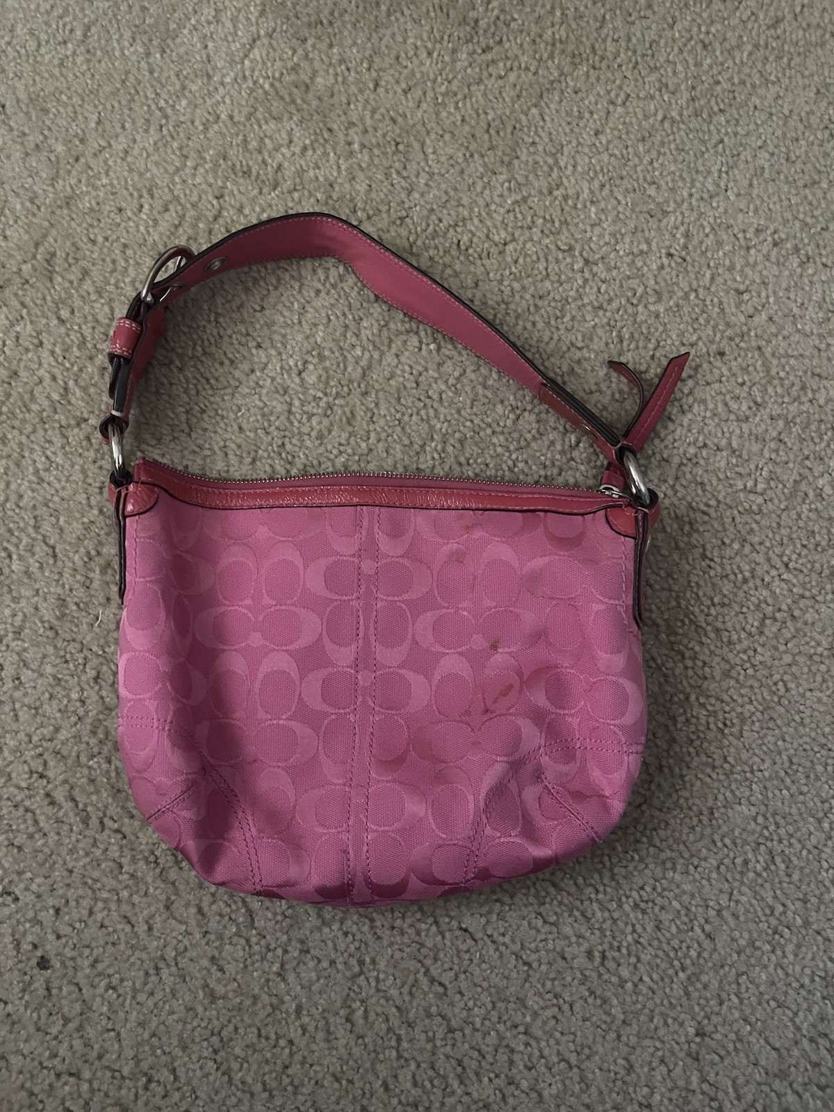 Vintage y2k coach pink bag