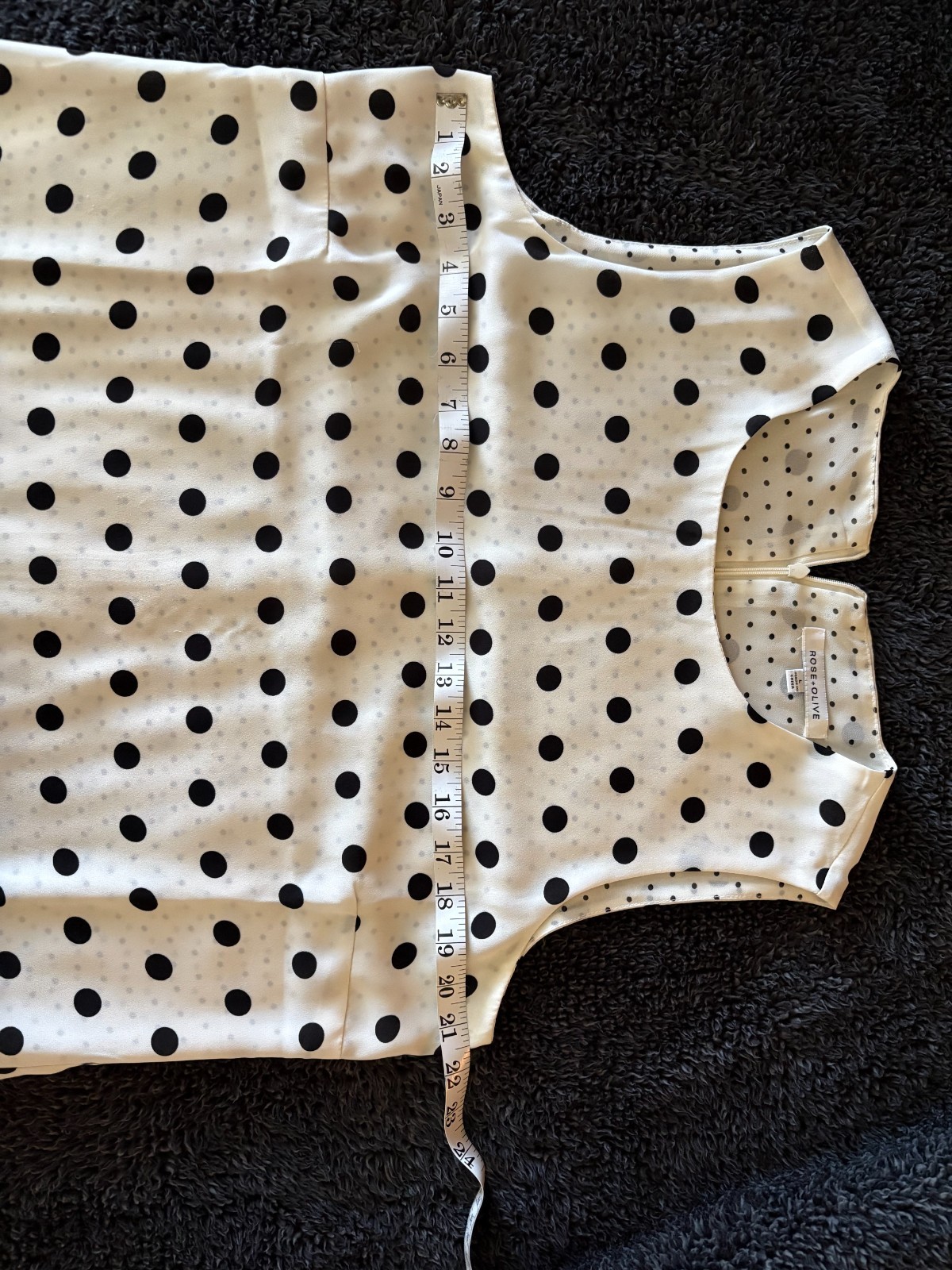 rose olive top large