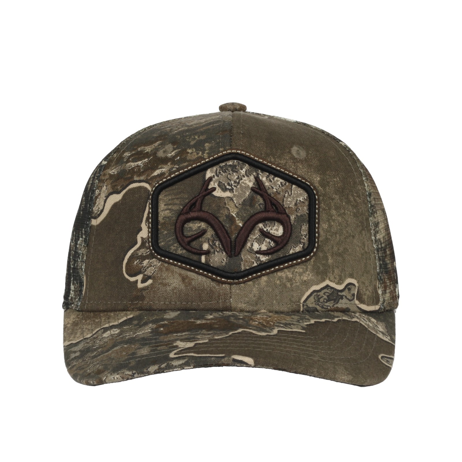 Realtree Excape Ranger Trucker Hat, Functional Camo with Mesh Back, Stretch Fit