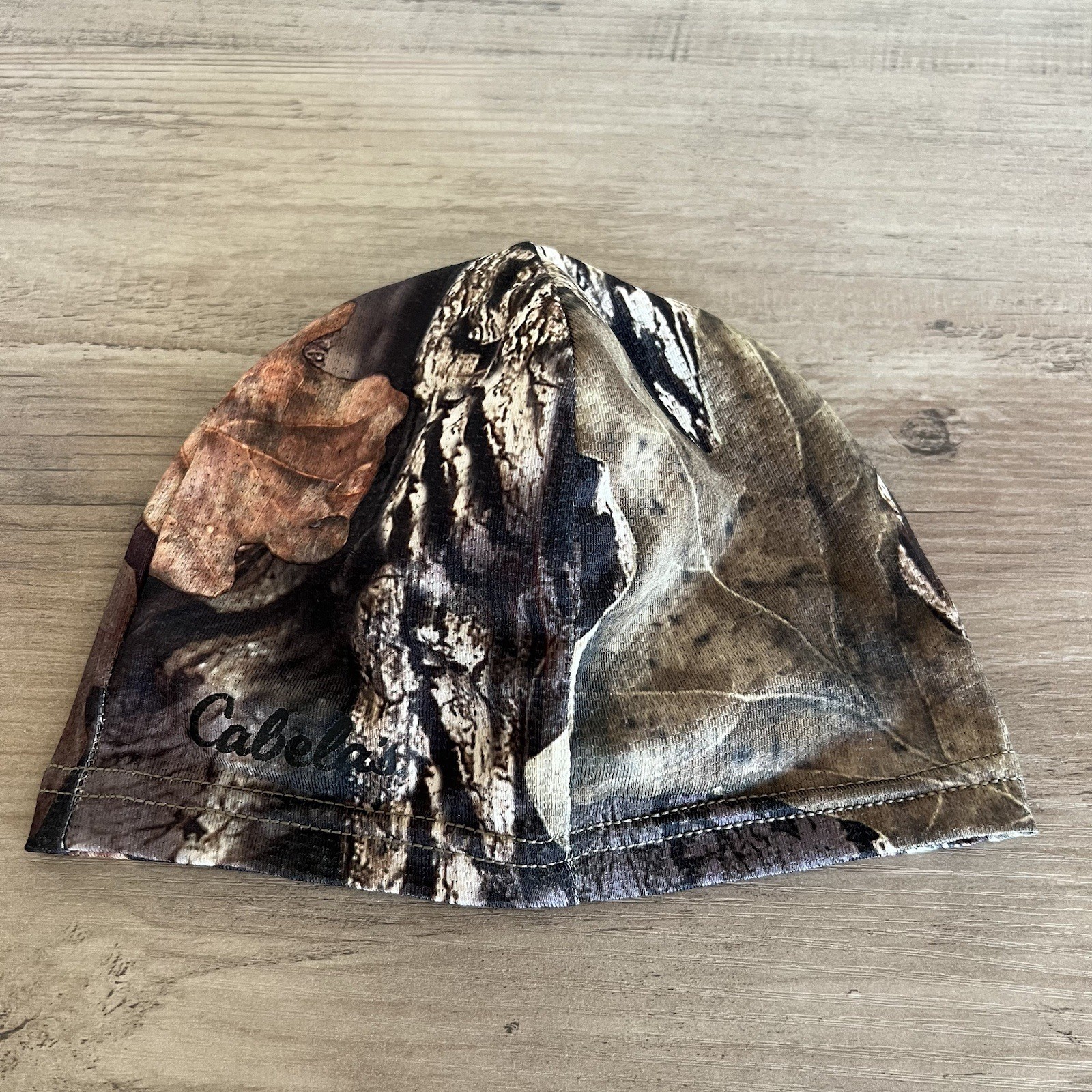 Mossy Oak Cabelas Camo Youth Beanie Cap Hunting Hat Stretch OSFM Lightweight